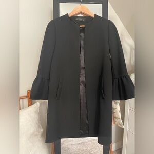 Zara Jacket with ruffle sleeve